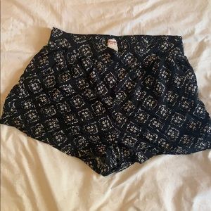 Black & White Shorts